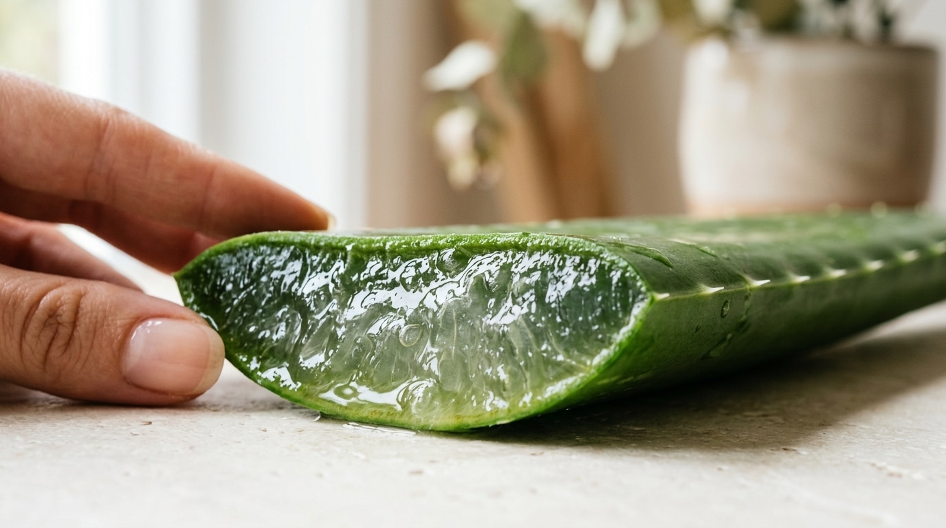 O benefício do gel de babosa natural para fortalecer a estrutura do fio cacheado da raiz às pontas
