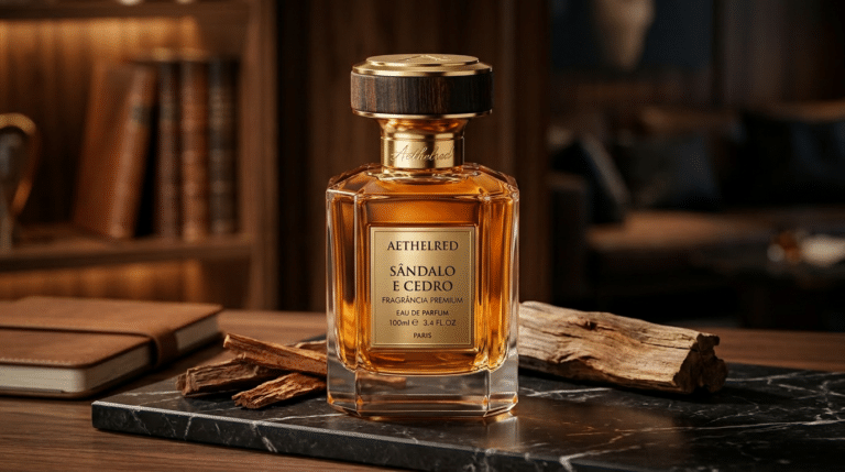 Perfume amadeirado 
