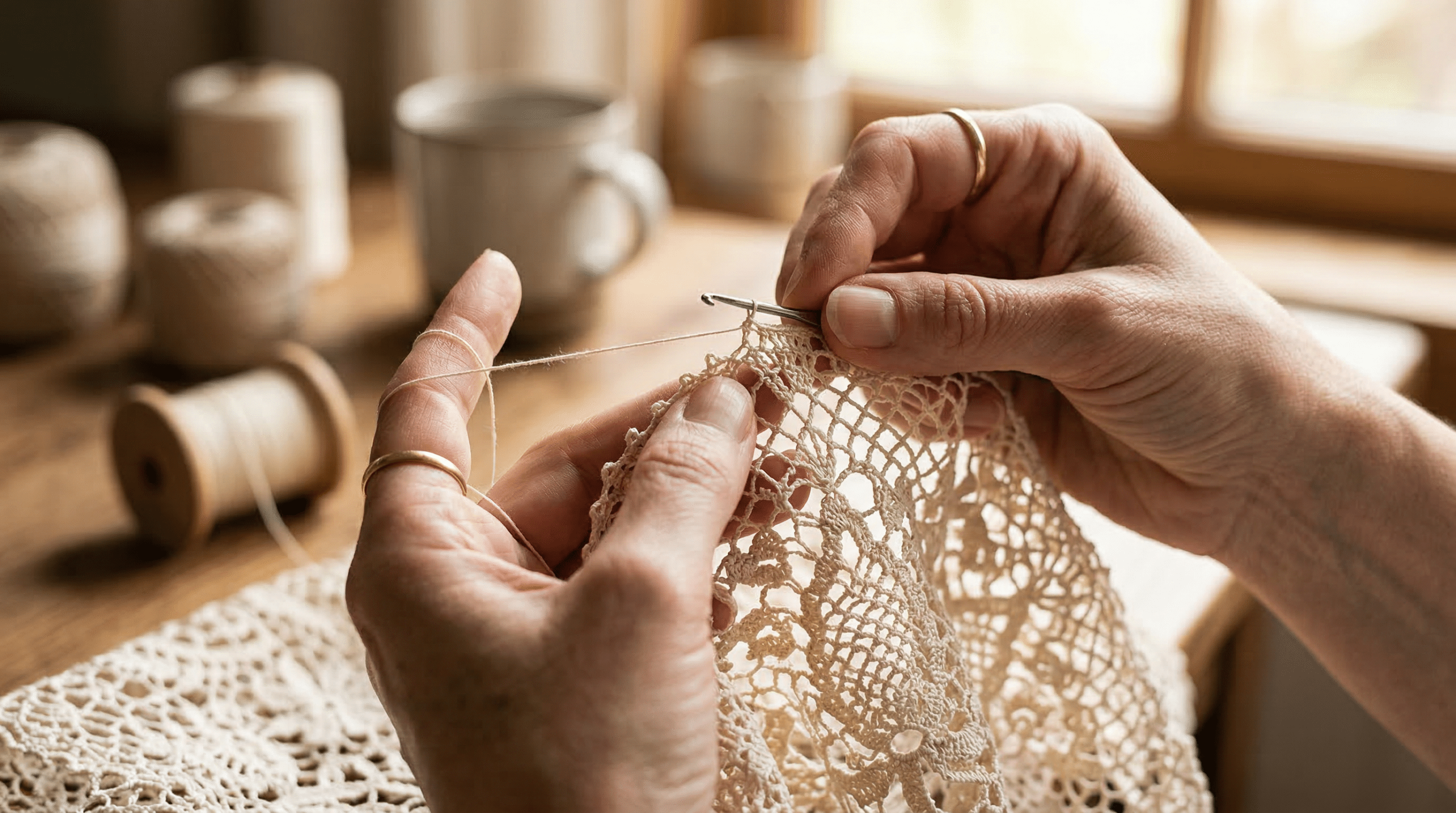 O truque para criar o efeito de renda de luxo no crochê e valorizar suas blusas