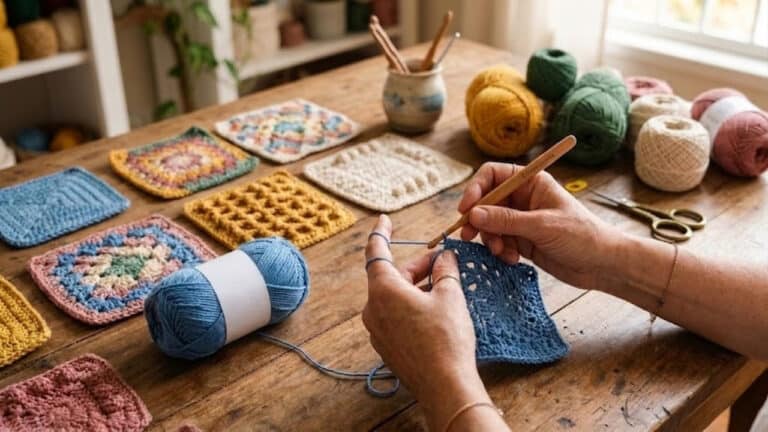 Pontos de crochê com gráficos e inspirações para o seu novo projeto em 2026