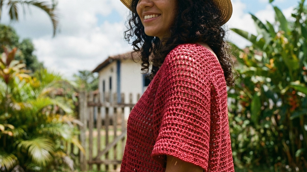 Aprenda a criar as suas blusas de crochê e veja 12 modelos lindos!