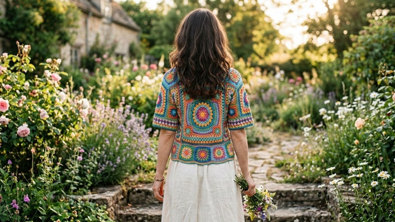 Blusas de crochê com gráficos para iniciar seu novo projeto em 2026