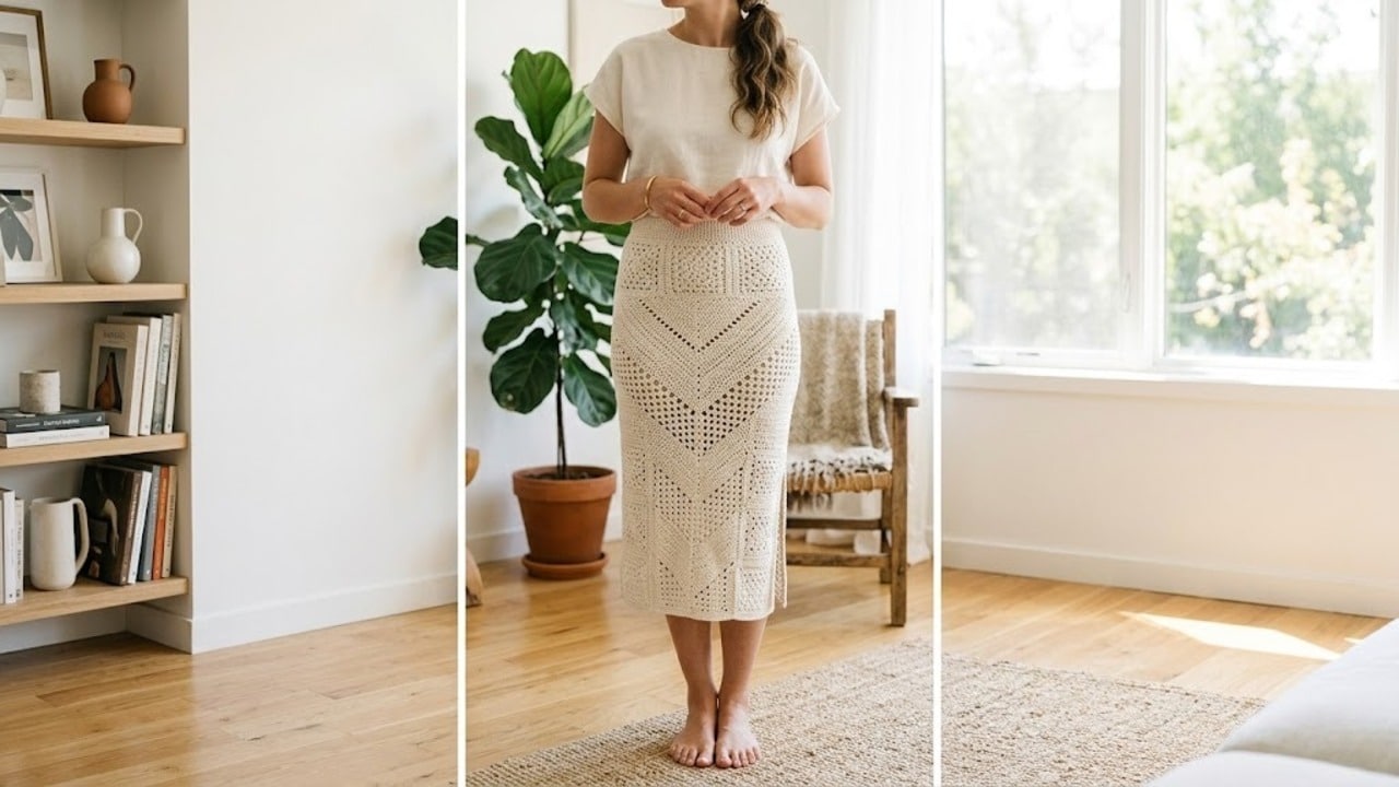 Saia de crochê: Cinco looks modernos para se inspirar em 2026