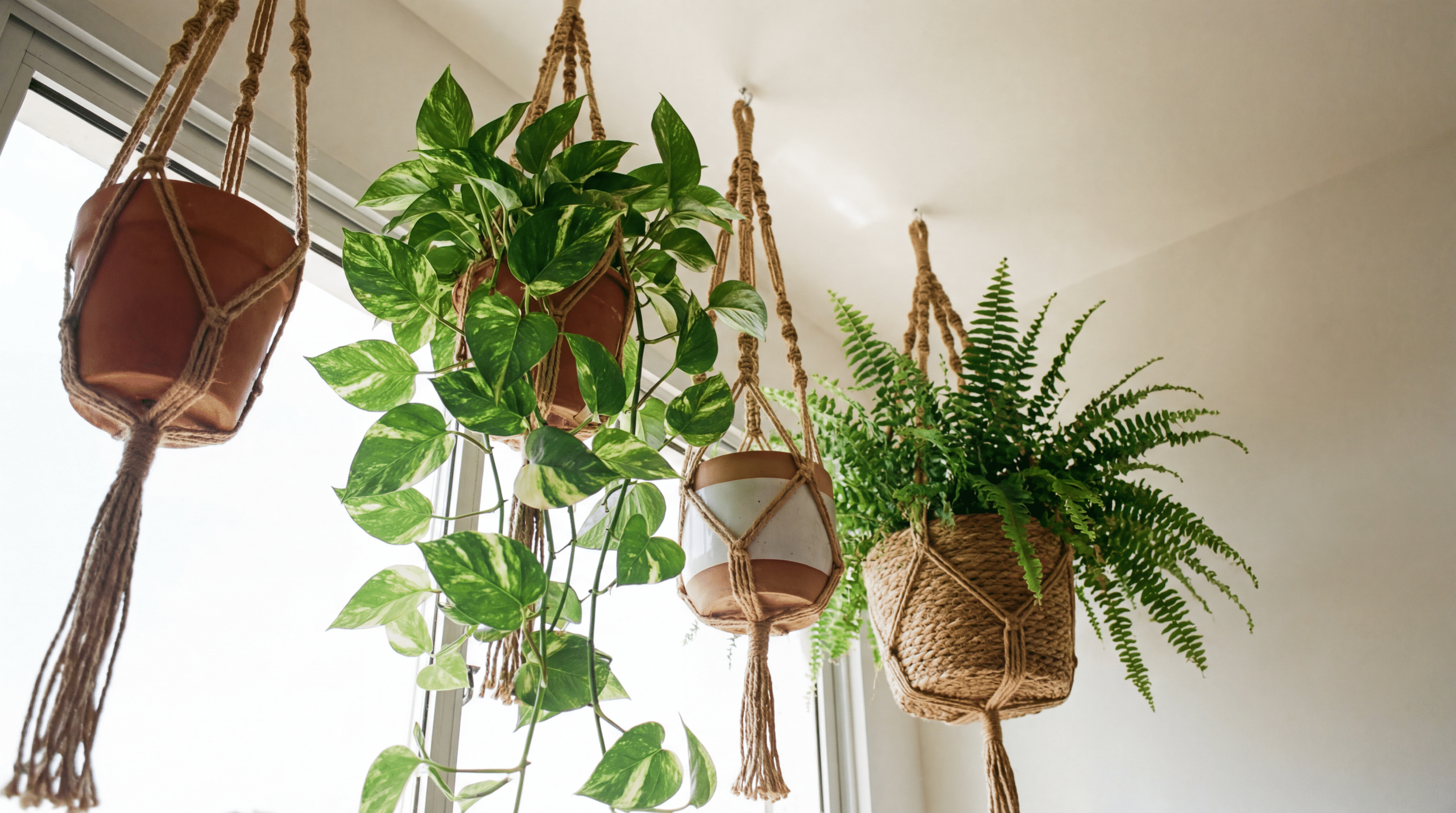 As 7 melhores plantas para pendurar que transformam a decoração da casa
