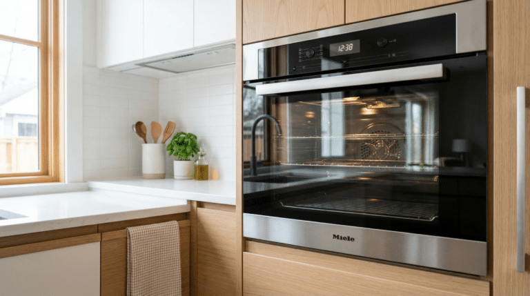 forno limpo e brilhante