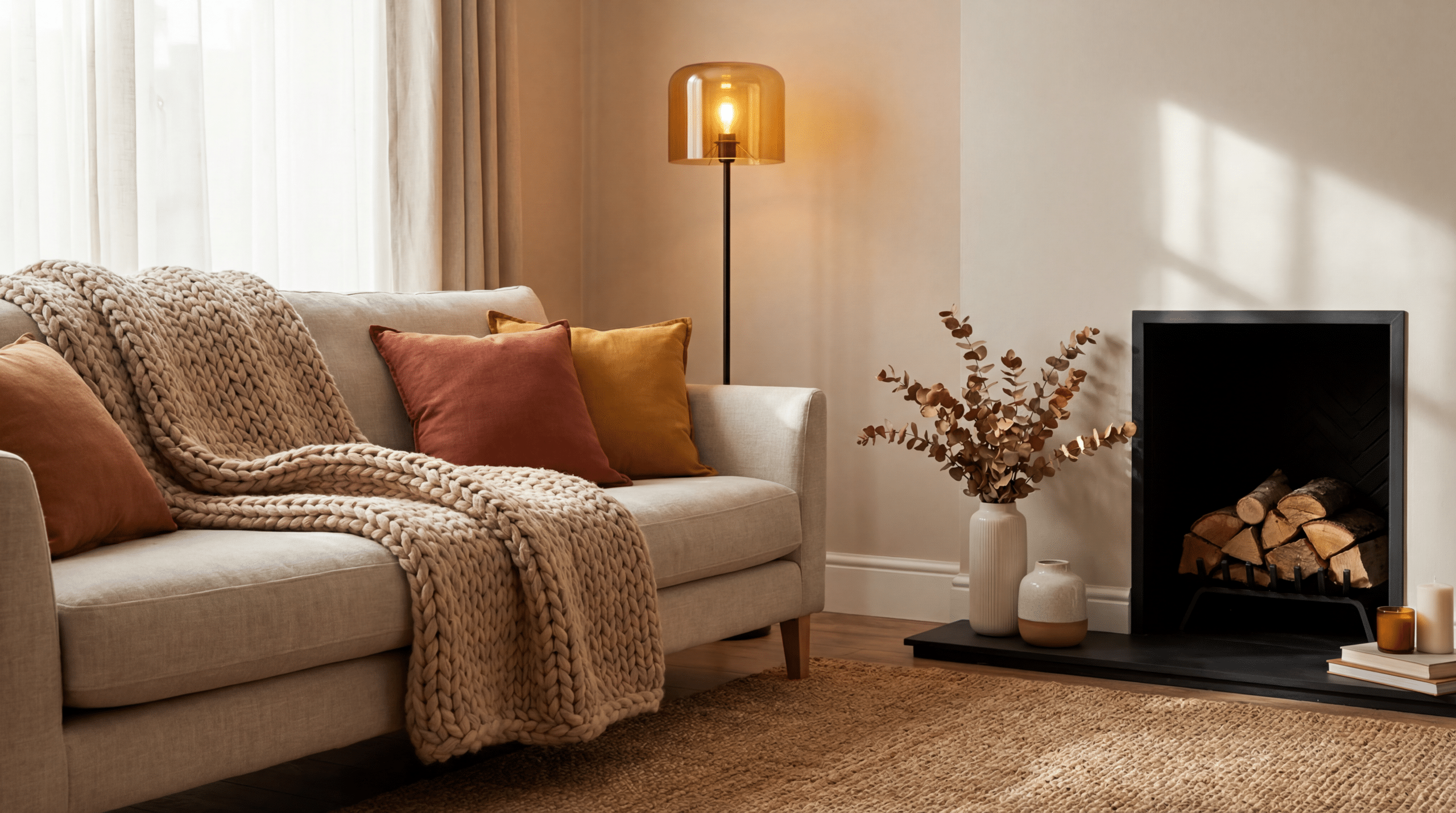 7 itens de decoração essenciais para transformar sua sala neste outono