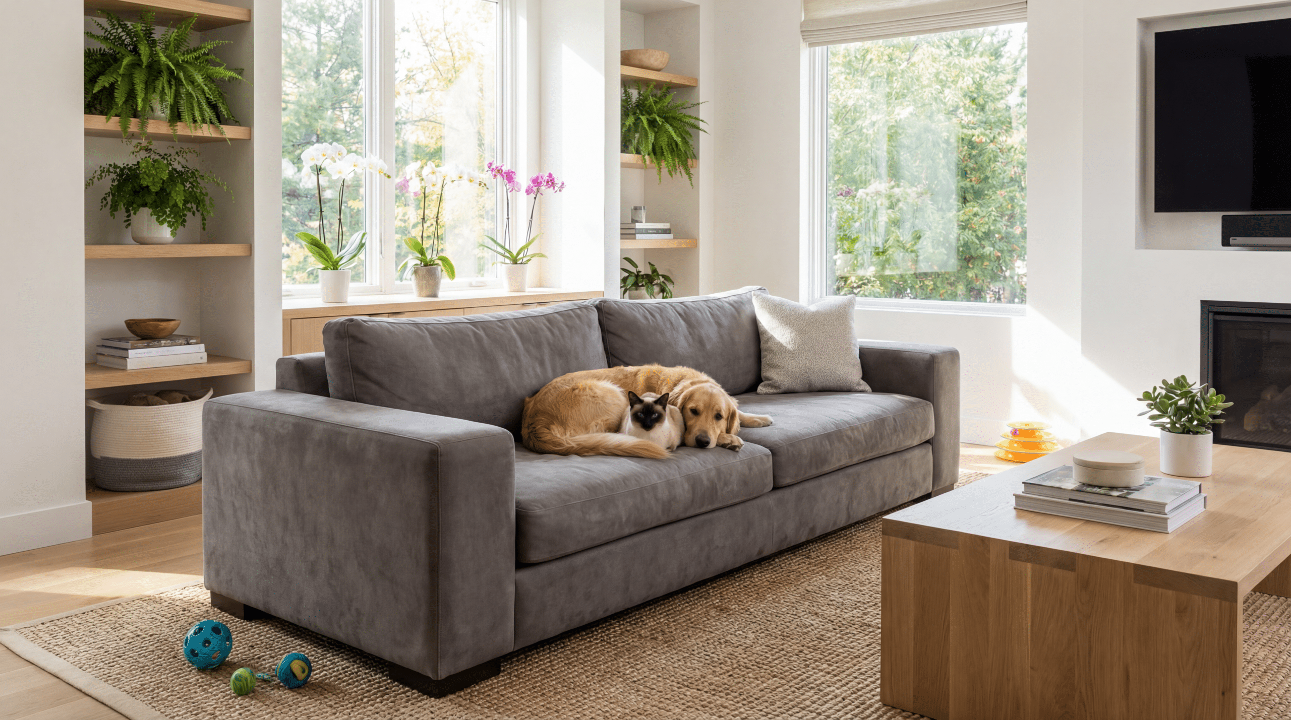 Decoração pet friendly: 5 cuidados essenciais para a segurança de cães e gatos