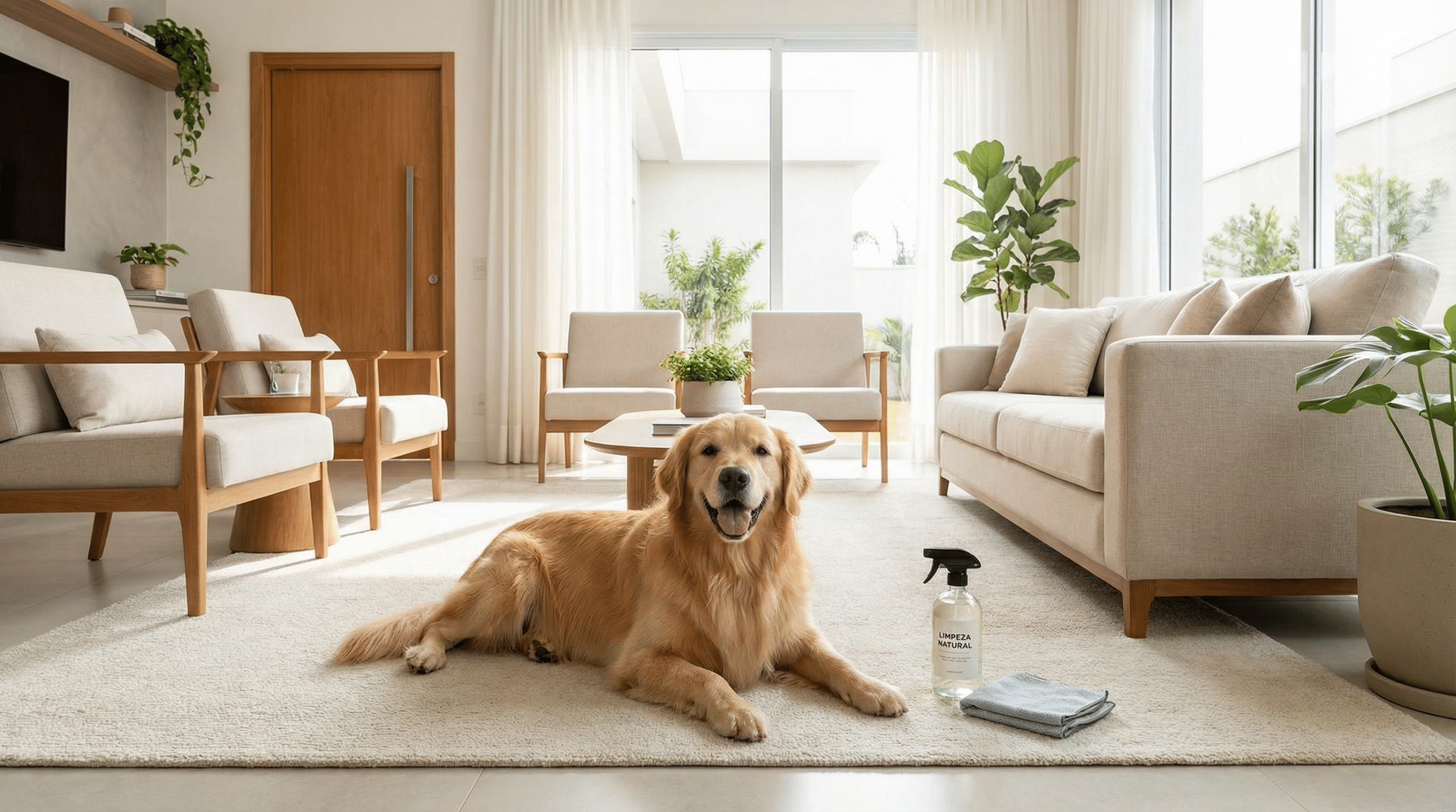 Casa com pet sem cheiro de pet: missão possível