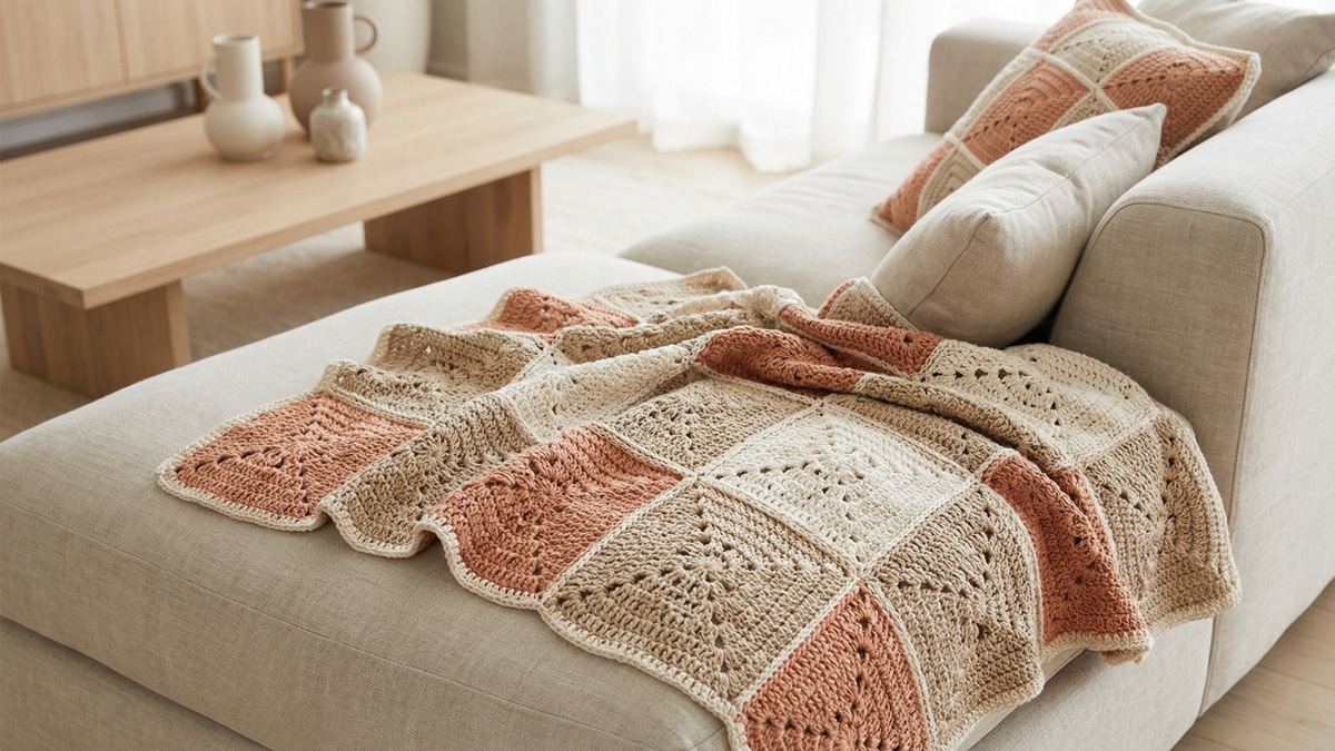 Use sua criatividade com estes squares de crochê lindíssimos!