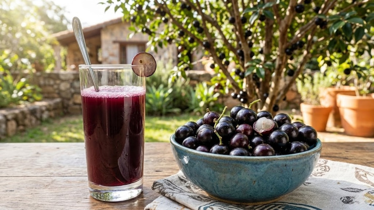 As quatro árvores que produzem frutas frescas até em baldes