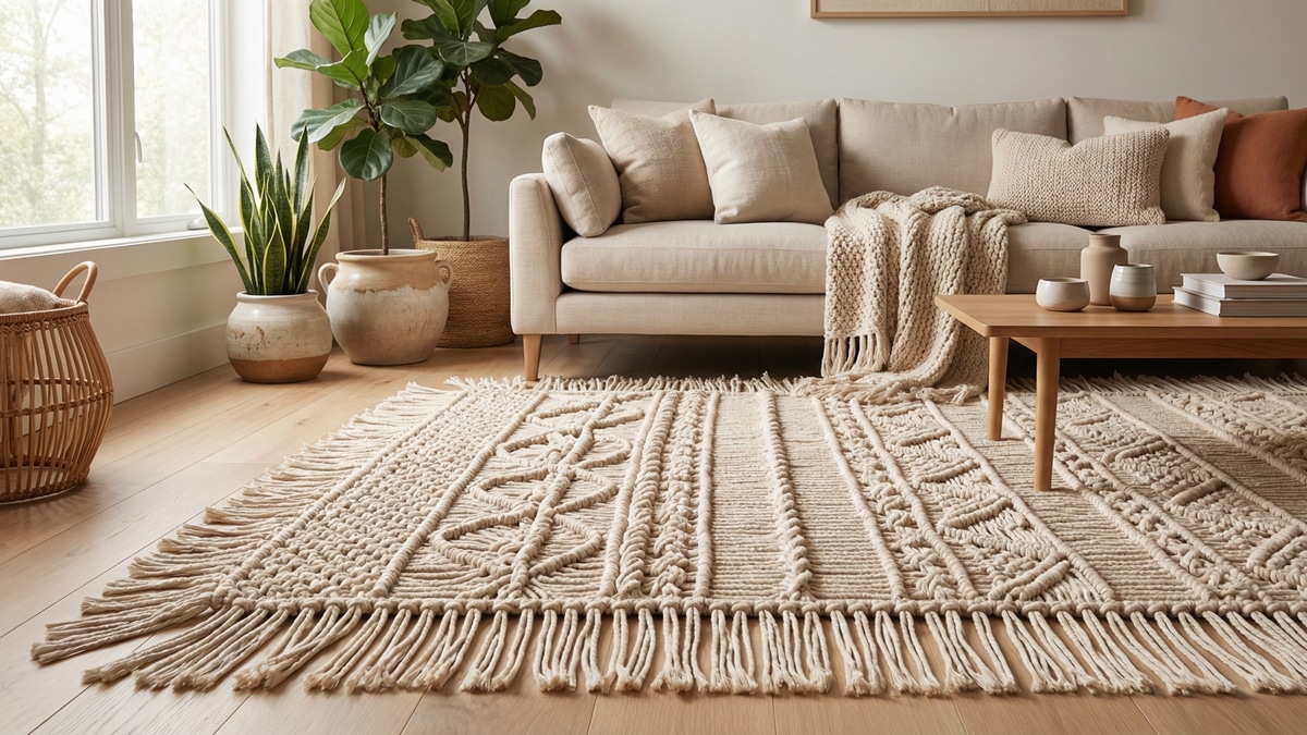 Tapetes em macramê que vão dar uma vida nova a sua decoração