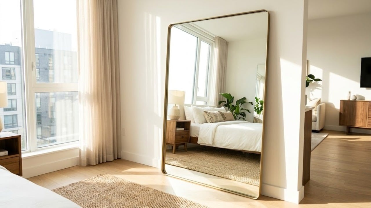 Espelho no quarto: onde colocar para atrair boas energias e não arruinar o sono