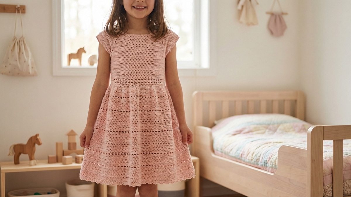 Vestidos de crochê infantil que vão deixar as suas meninas muito mais fofas!