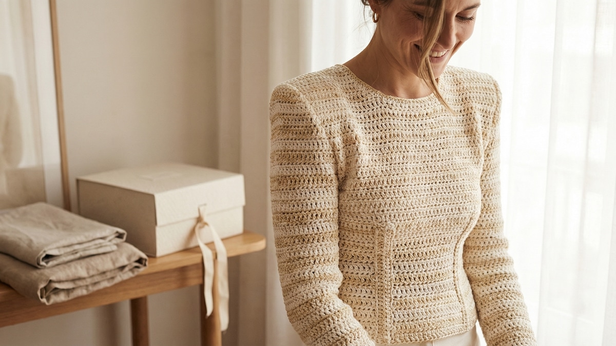 Blusas de crochê de luxo lindíssimas e dicas para vender elas