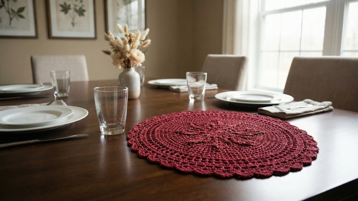 Esses centros de mesa em crochê lindíssimos são perfeitos para a sua mesa