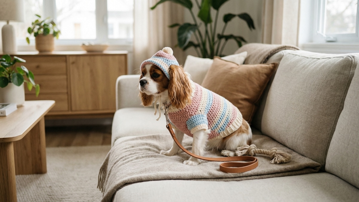 Veja roupinhas de crochê para os seus pets ficarem ainda mais lindos