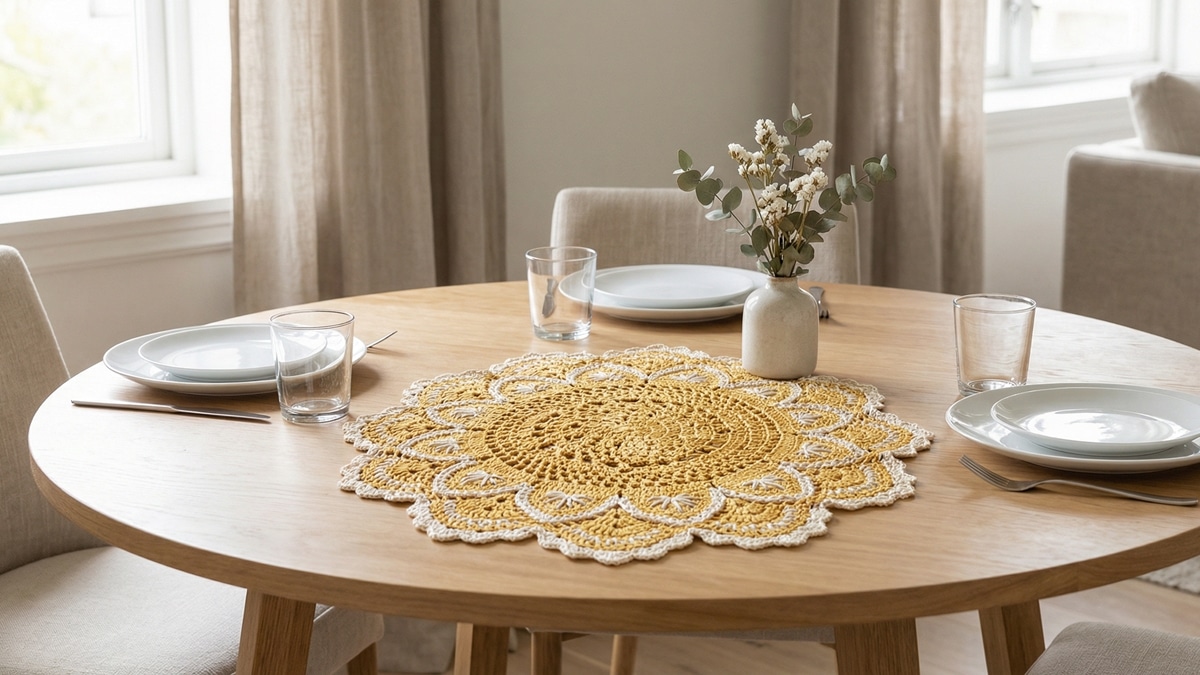 Descubra centros de mesa em crochê perfeitos para uma decoração atemporal!