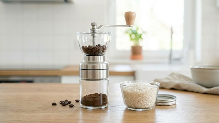 Aprenda o truque com arroz para limpar o fundo de garrafas e vasos estreitos em 2026