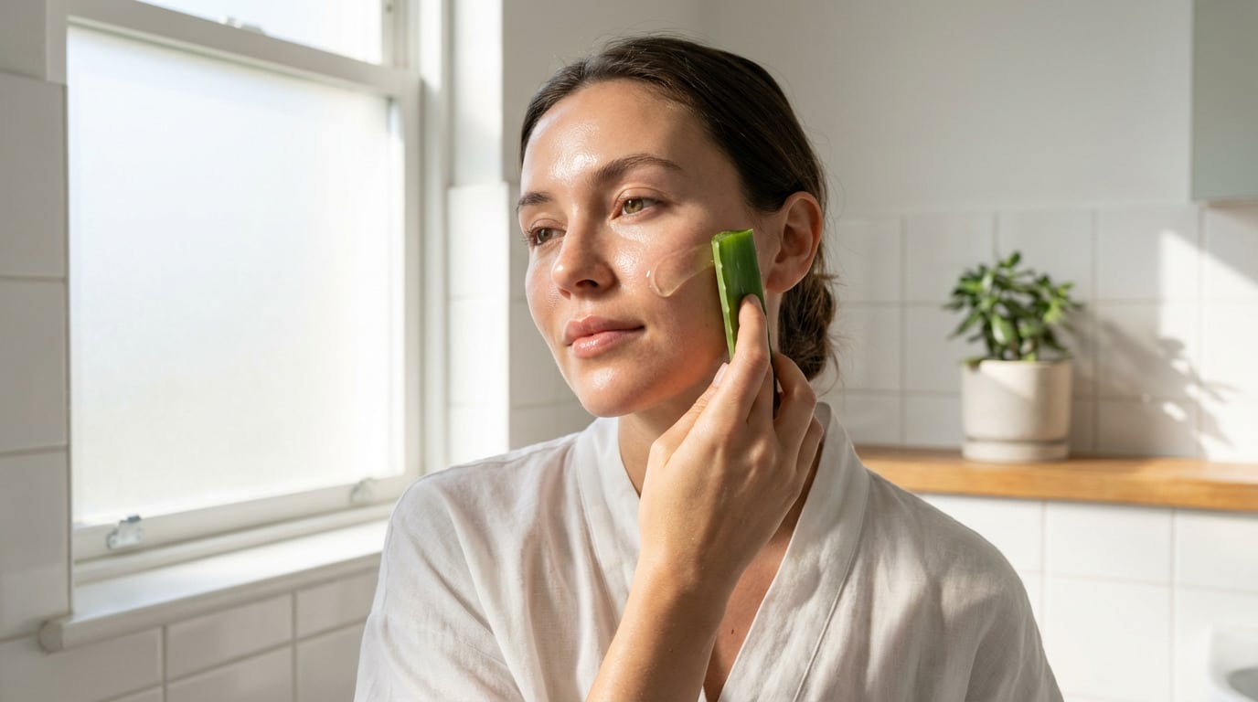 Como preparar um creme facial com aloe vera para estimular a produção de colágeno e cuidar da pele