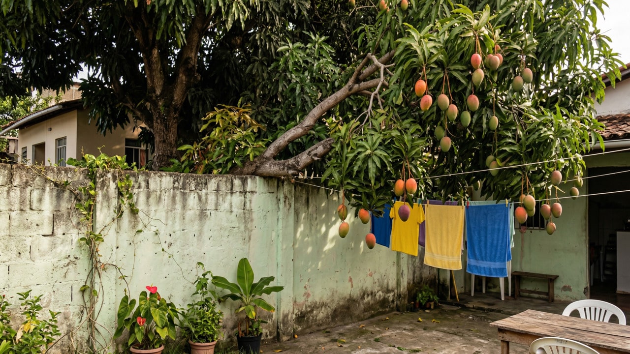 Se a árvore invade o quintal de casa, de quem são as frutas?