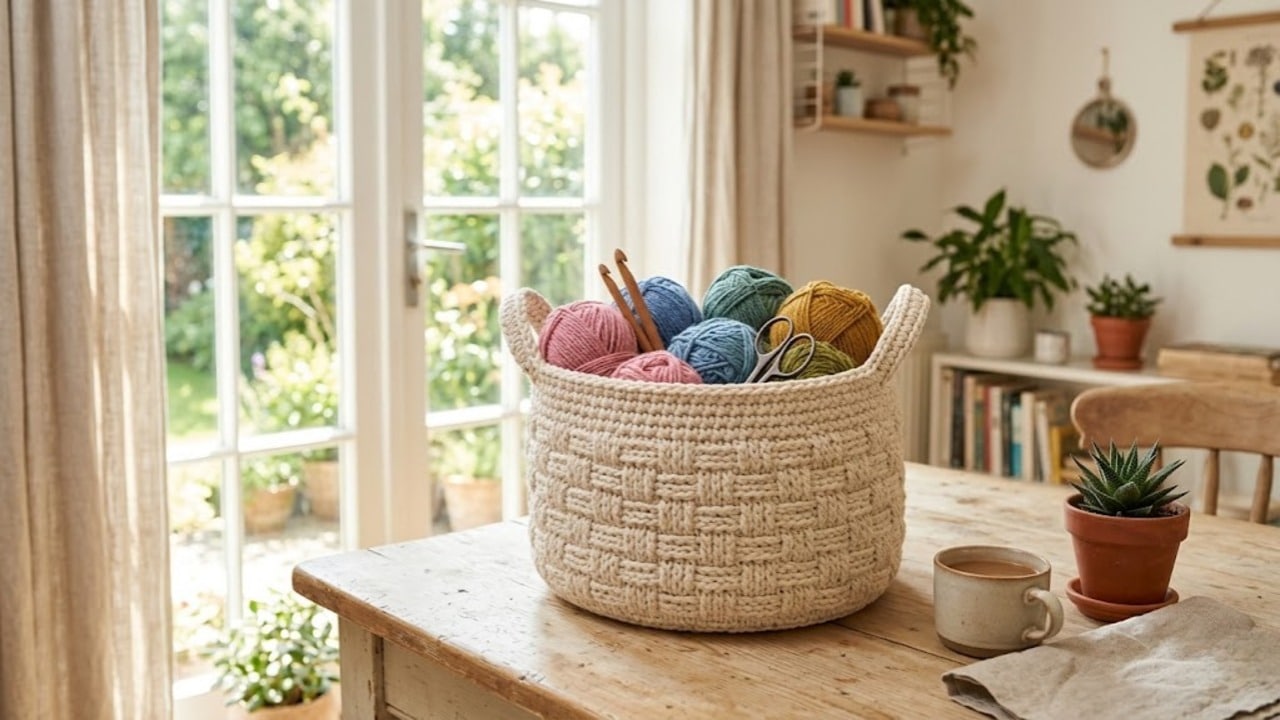 Diversas inspirações de crochê moderno para renovar sua decoração em 2026 + vídeo tutorial