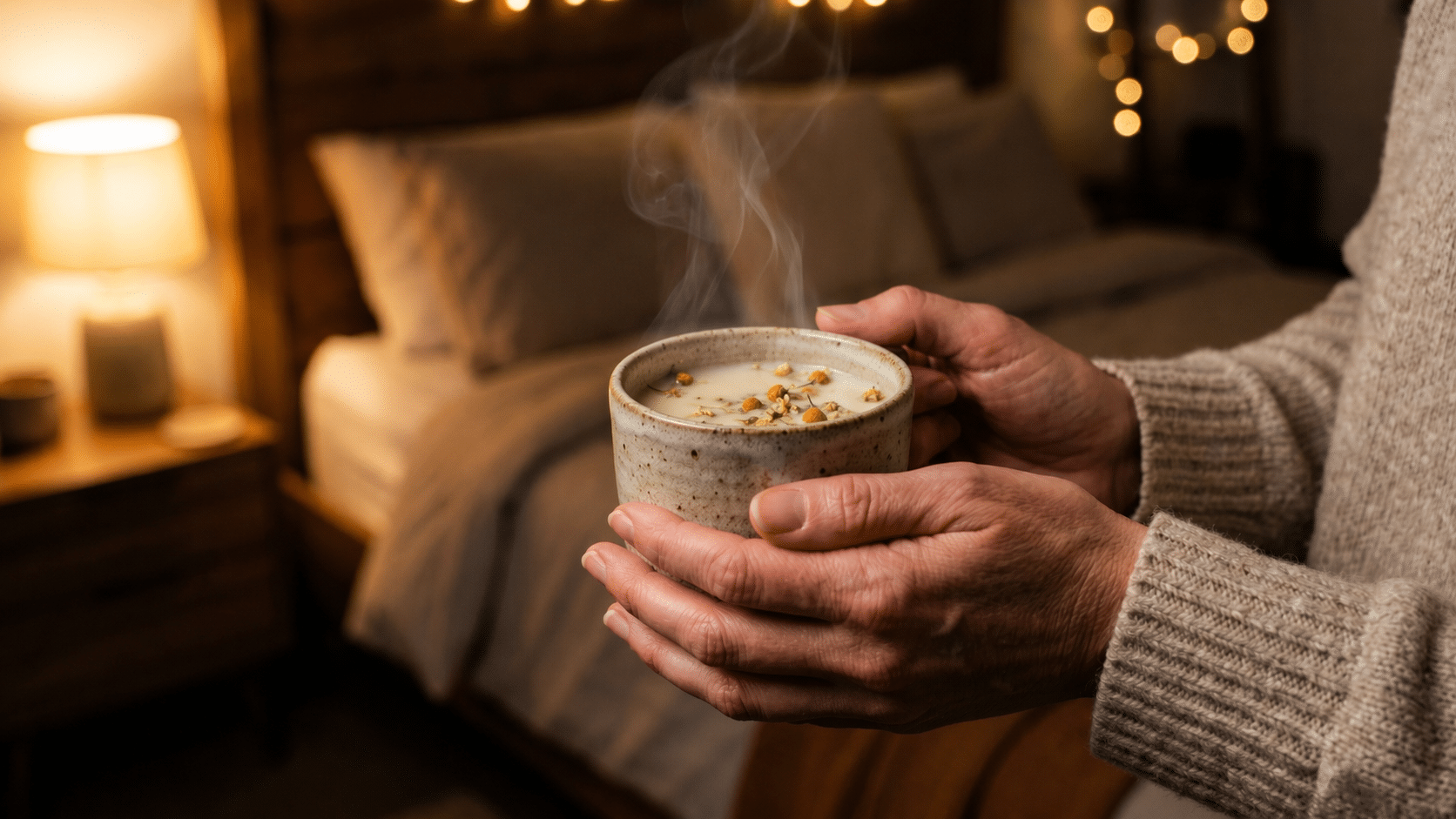 Esse hábito simples com camomila está fazendo muita gente dormir melhor sem esforço