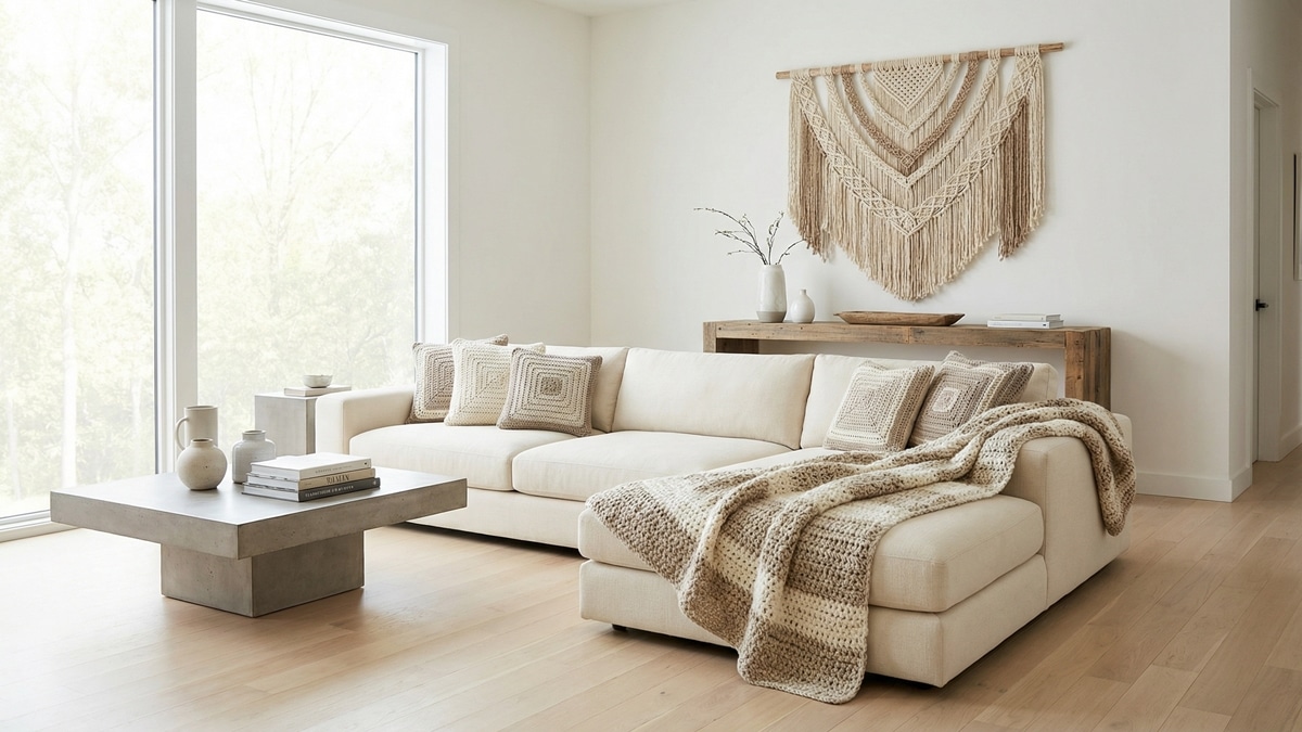 Descubra como o crochê na decoração evoluiu dos anos 70 até os dias atuais!