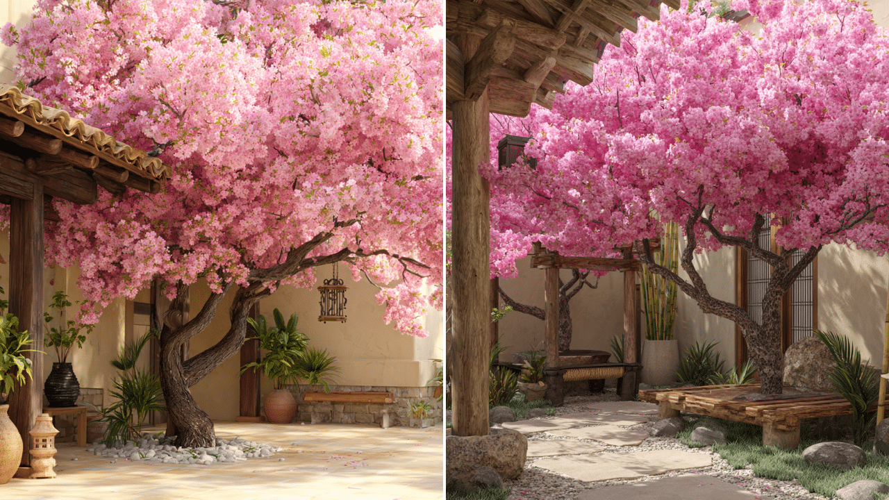 Com um investimento de menos de 30 reais, você terá cerejeiras Sakura Okinawa, iguais as do Parque Ueno no Japão bem no quintal da sua casa!