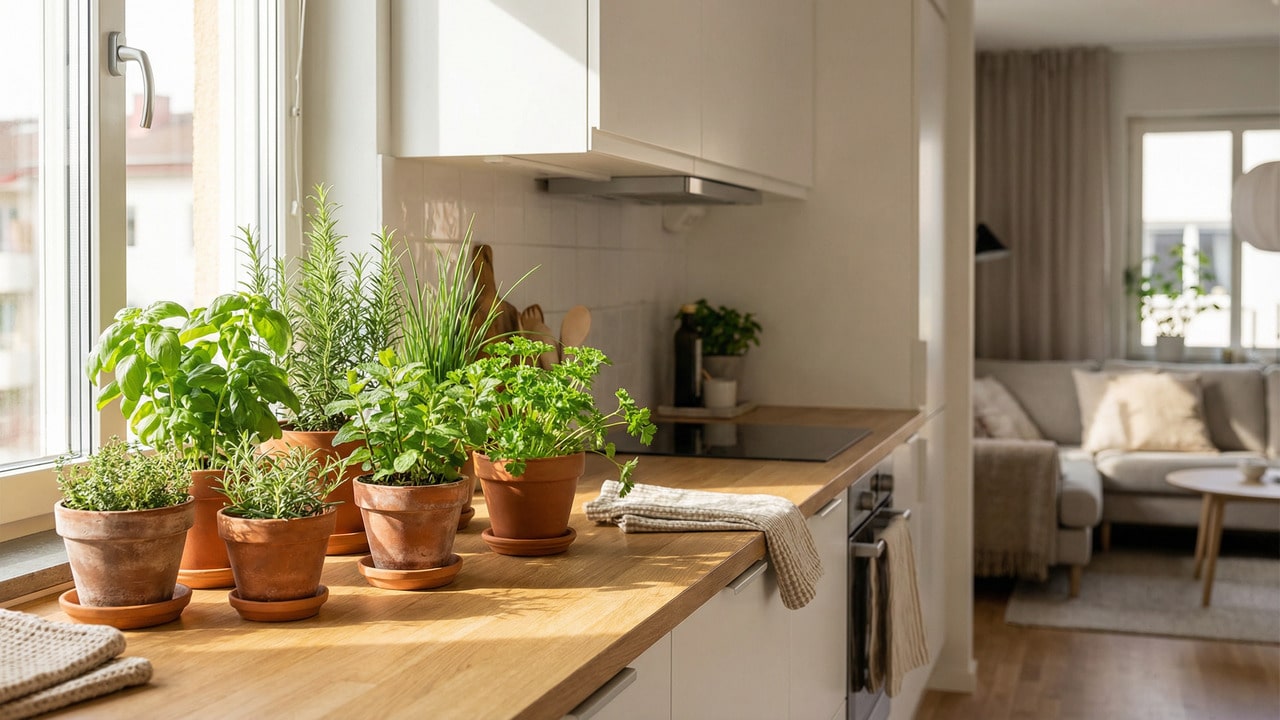 O segredo para cultivar temperos em vasos mesmo em apartamentos pequenos