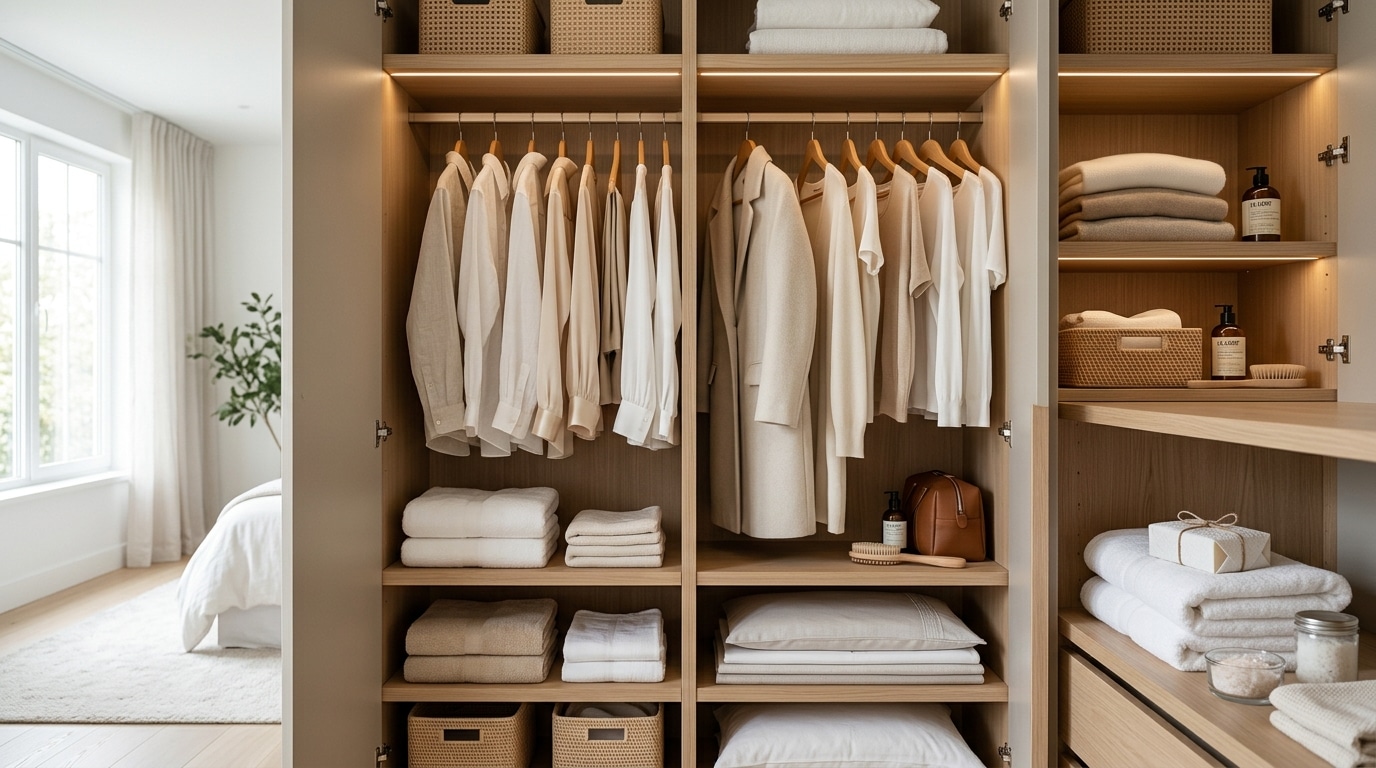 O segredo das lavanderias de hotel: como deixar o guarda-roupa perfumado por meses com um objeto simples