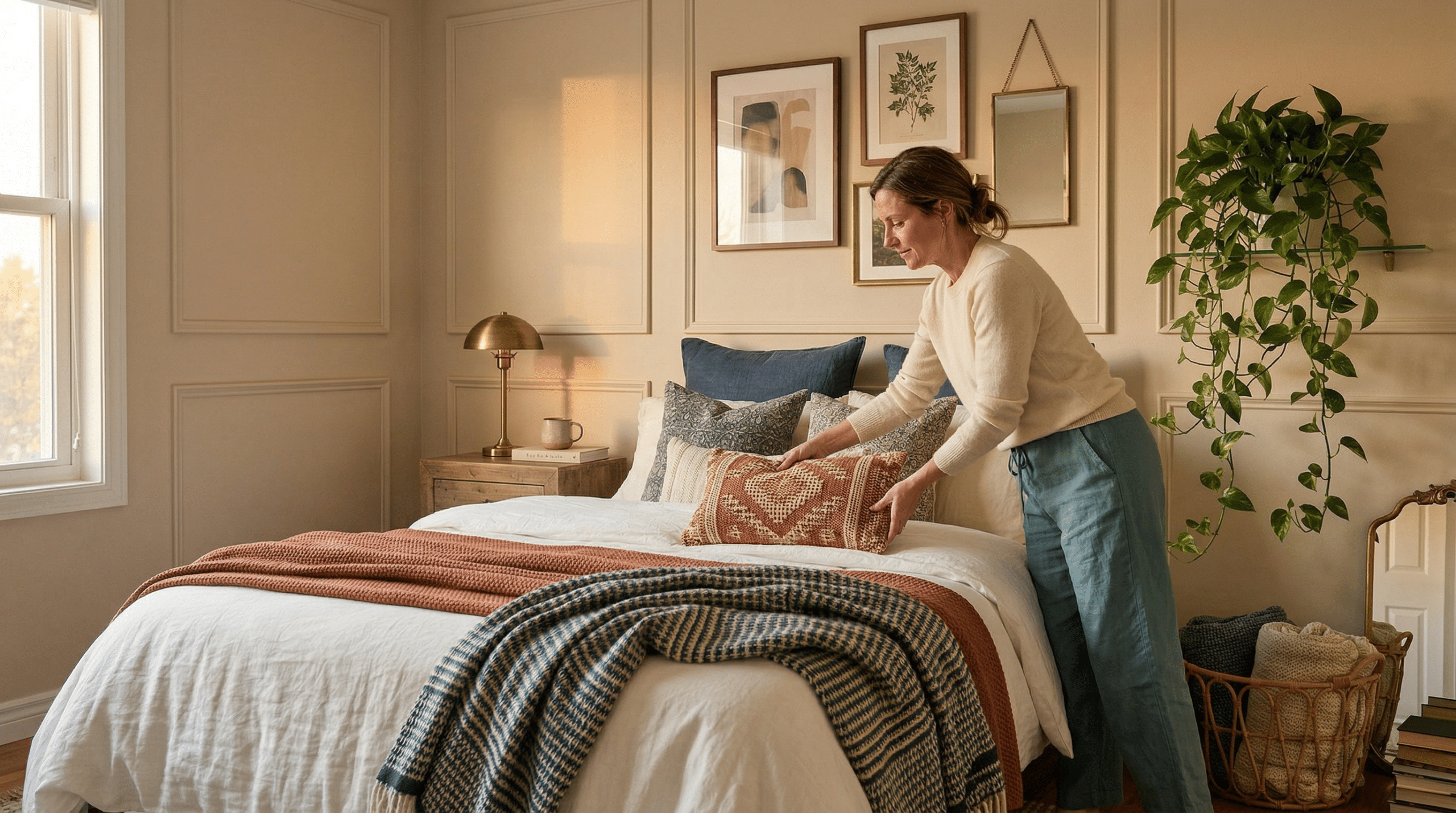 Sem pintura nem obras: 6 ideias para transformar seu quarto em poucas horas