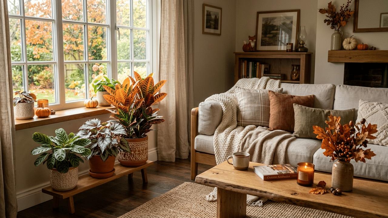 Cinco plantas de interior perfeitas para trazer as cores do outono para sua casa