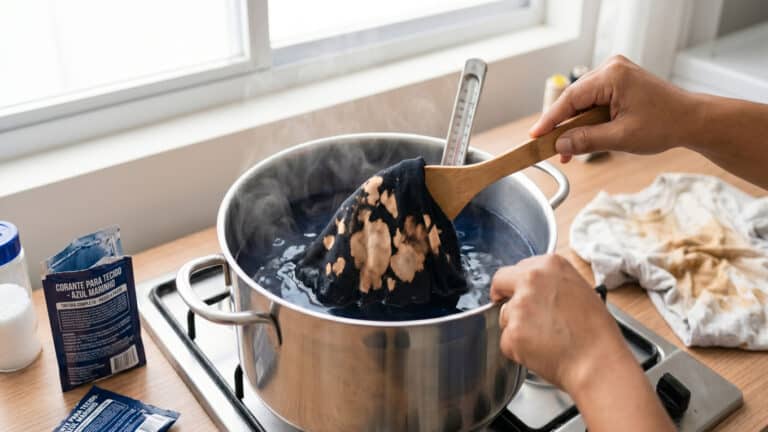 Como recuperar a cor da roupa com mancha de água sanitária