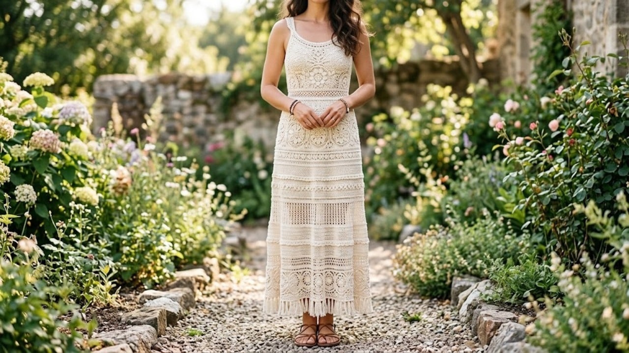 Adeus looks comuns: oito vestidos de crochê elegantes para o Dia das Mães
