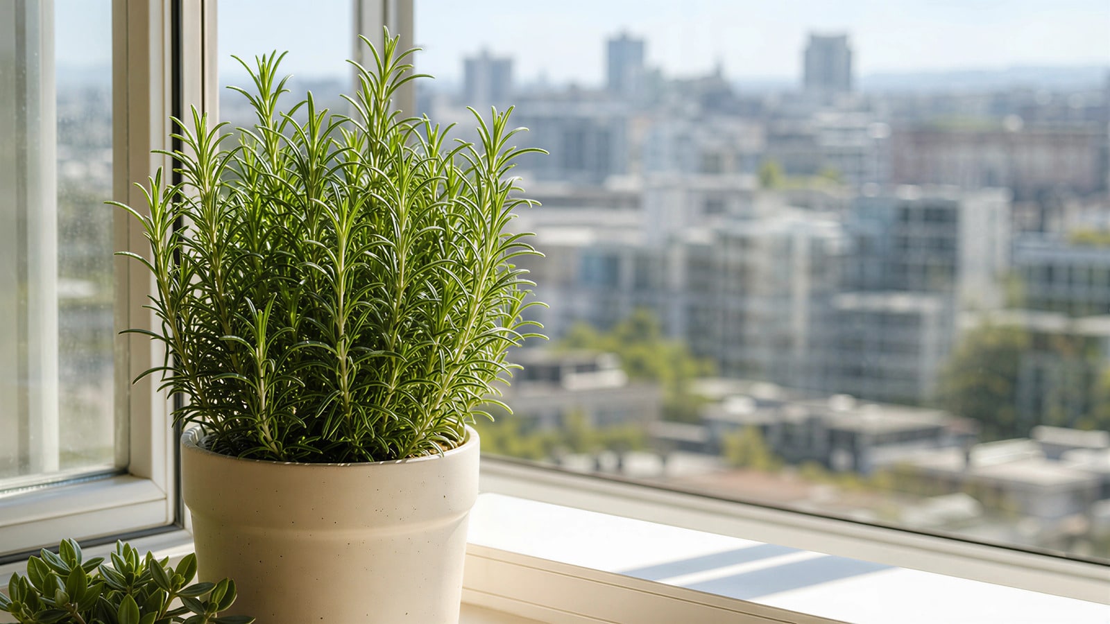 Tempero infinito no parapeito: o truque para plantar alecrim em vasos e colher o ano inteiro