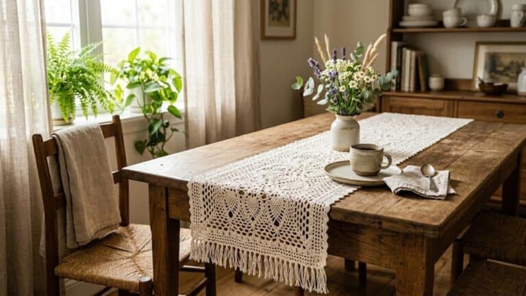 Peças de crochê para organizar ou decorar a cozinha com elegância em 2026
