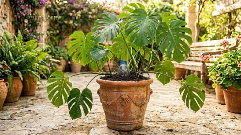 Adeus plantas murchas: veja o truque da garrafa pet para salvar o seu jardim nas férias