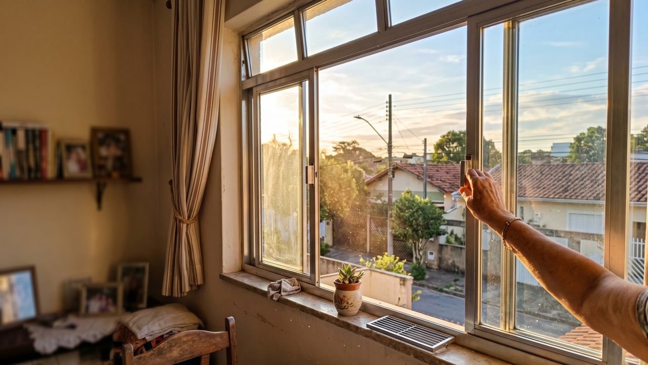 Nas casas suecas o ar é sempre fresco porque a ventilação não acontece à toa, mas segue uma rotina diária precisa