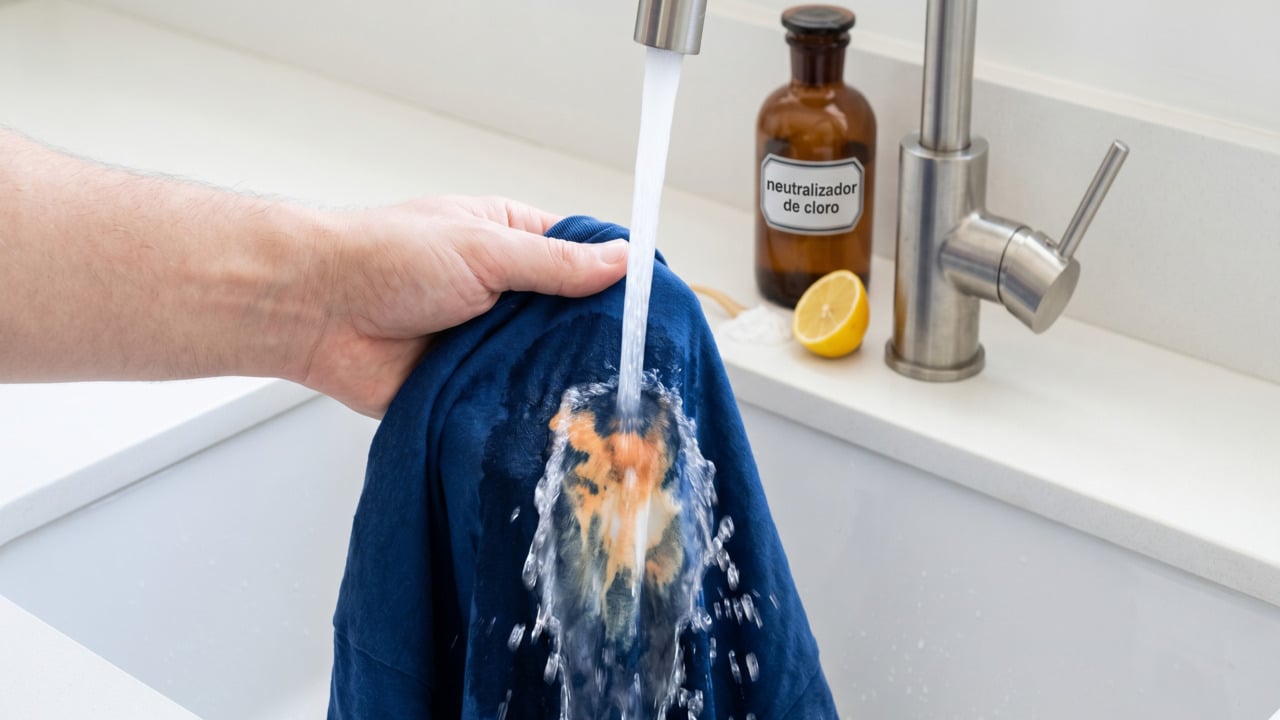 Manchou a roupa com água sanitária? Veja o que dá para fazer para salvar a peça e disfarçar o estrago