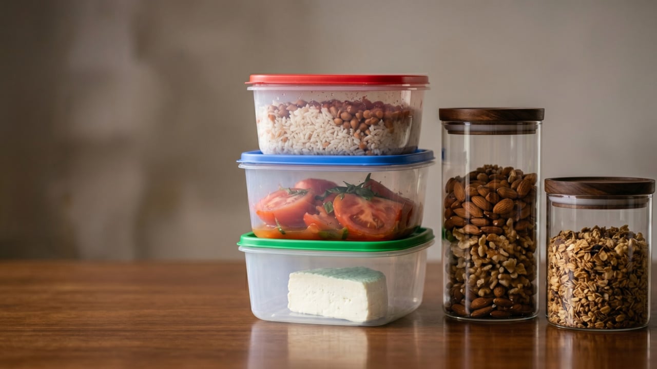 Tem 10 alimentos que não deveriam estar nos seus potes de plástico