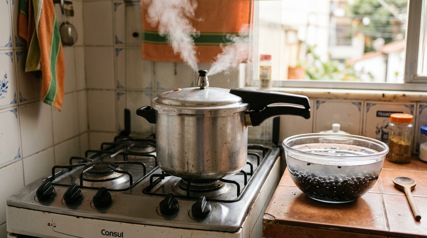 Pare de gastar gás à toa: o método pra cozinhar feijão em 15 minutos e os deixa com grãos ao dente
