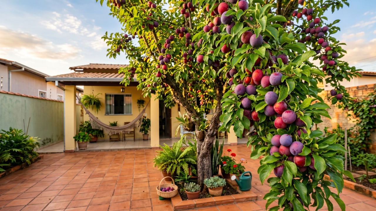 A árvore frutífera que está conquistando quintais brasileiros por não rachar calçada e dar frutos no verão