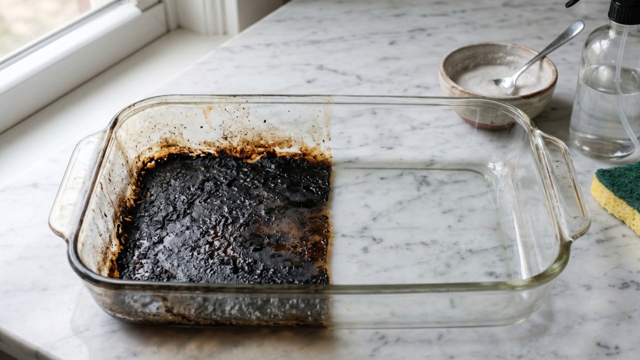 O truque da pasta de bicarbonato que dissolve gordura velha em 15 minutos