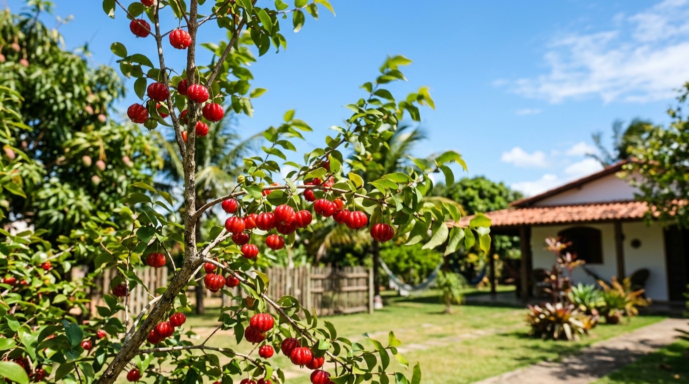 4 árvores frutíferas que prosperam em locais que ventam muito