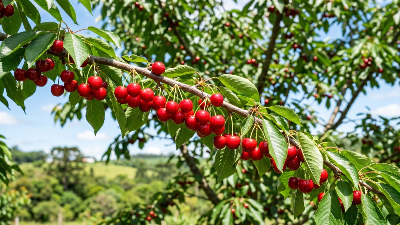 Como cultivar uma cerejeira para obter frutos deliciosos e belas flores todos os anos