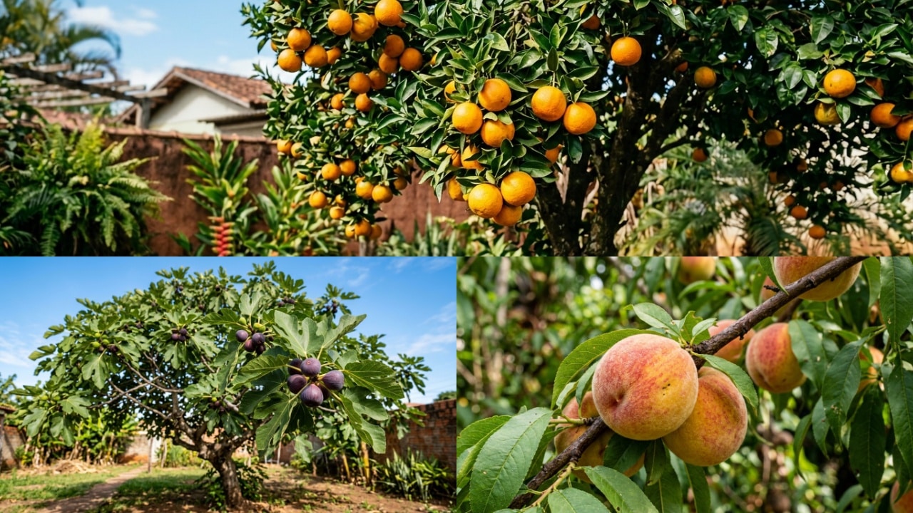 3 árvores frutíferas autopolinizáveis que tornam o cultivo de suas próprias frutas fácil