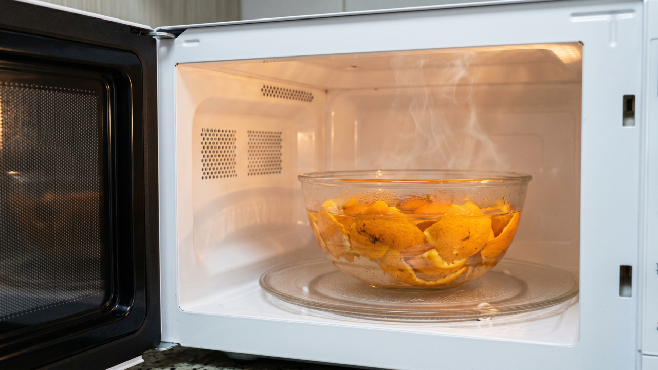 Colocar cascas de laranja no micro-ondas: para que serve e qual o melhor momento para fazê-lo