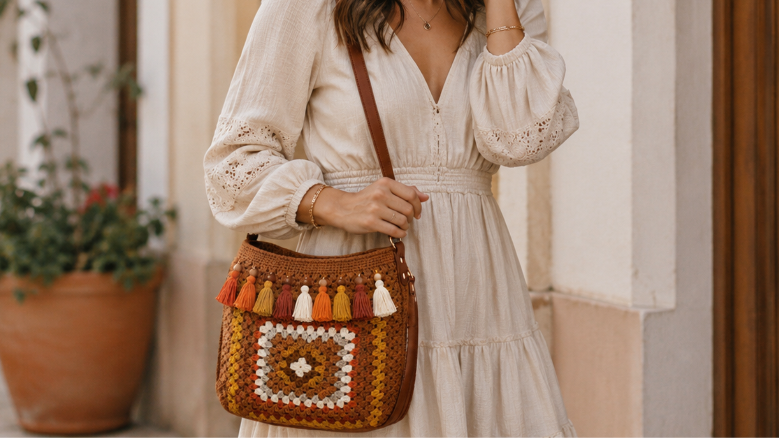 Bolsas de crochê: o acessório artesanal que deixa qualquer look mais charmoso