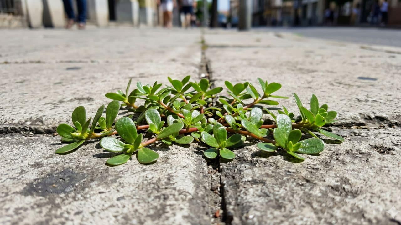 A planta que nasce na calçada de casa e com uma folha pode mudar a vida da sua família