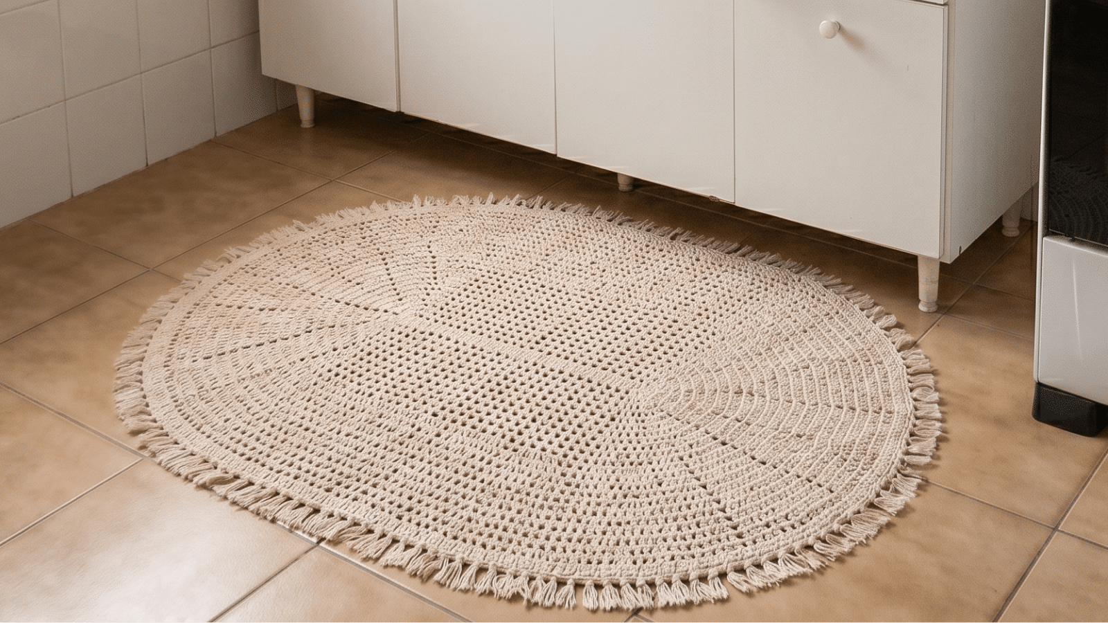 14 modelos de tapetes artesanais que virou febre e promete mudar a cara da sua cozinha